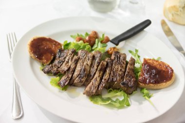 Hardallı sığır eti lezzetli kesim