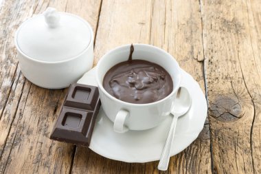 Sıcak çikolatalı fondan Kupası