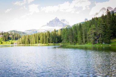 Misurina Gölü Panoraması