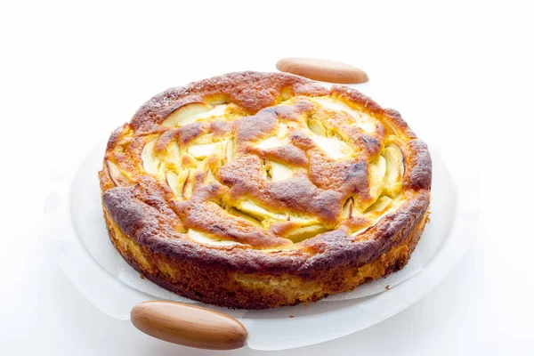 Traditionele lekkere appeltaart — Stockfoto