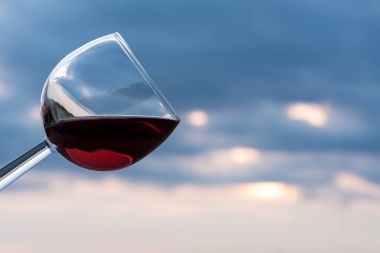 gün batımında tost