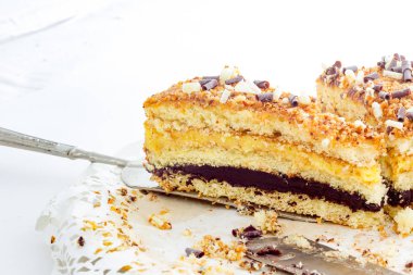 Fındık kremalı pasta