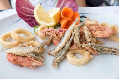 Kızarmış Balık karışık