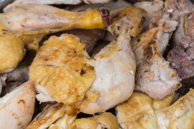 Pişmiş lezzetli karışık ızgara et