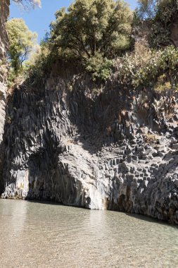 Alcantara Mağaraları Sicilya İtalya