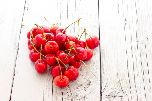 Red Cherry Bunch View — Stock Photo, Image