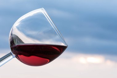 gün batımında tost