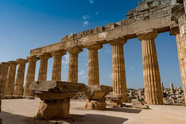 Templo de Selinunte en Sicilia —  Fotos de Stock