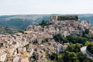 City of Ragusa Sicily clipart