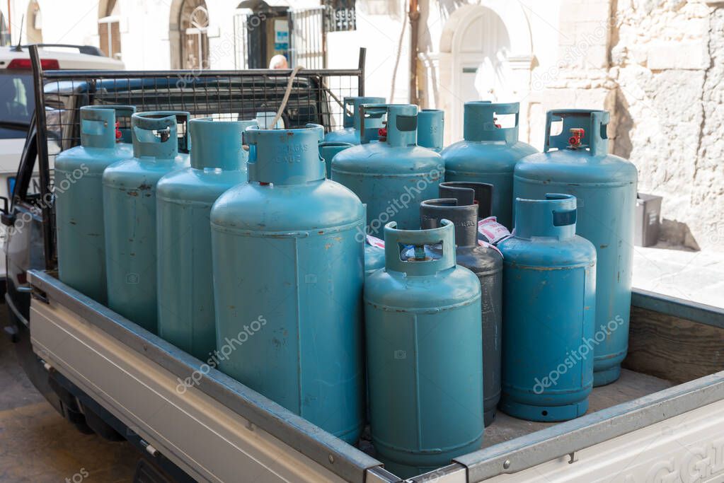 Transportation of LPG cylinders