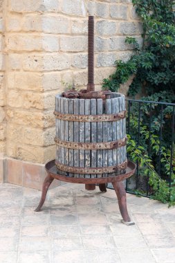 Tarım araçları Sicilya şarap üreticileri