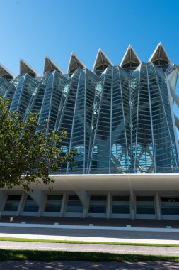 Valencia'da güzel tipik binalar