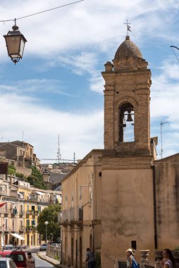 Piazza Armerina Sicilya manzarası