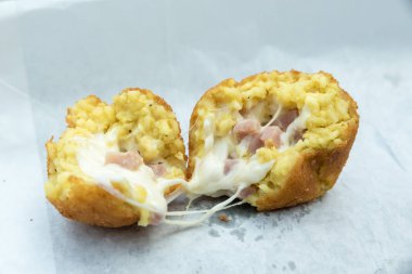 Arancino yağı Sicilya İtalya
