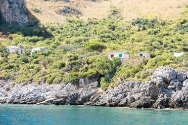 Sicilya kıyıları İtalya