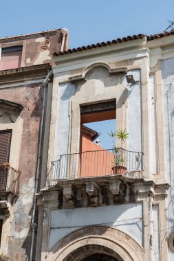 Catania şehri Sicilya İtalya