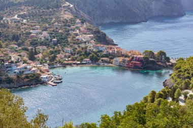 Assos Kefalonia Şehri Yunanistan