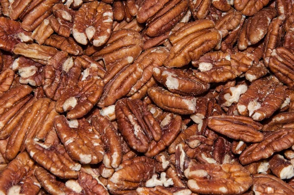 Pecan nut purified — Stock Photo, Image