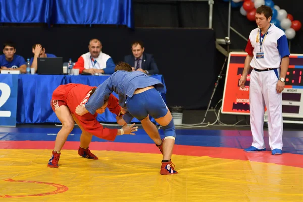 Orenburg, Russia - 29 October 2016: Boys competitions Sambo — Stock Photo, Image