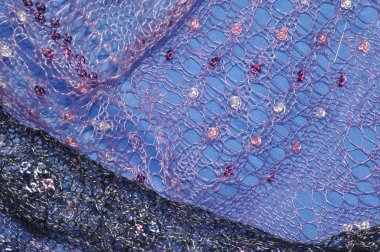 Orenburg tüylü şal modelleri