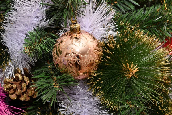 カラフルなクリスマスの装飾 — ストック写真