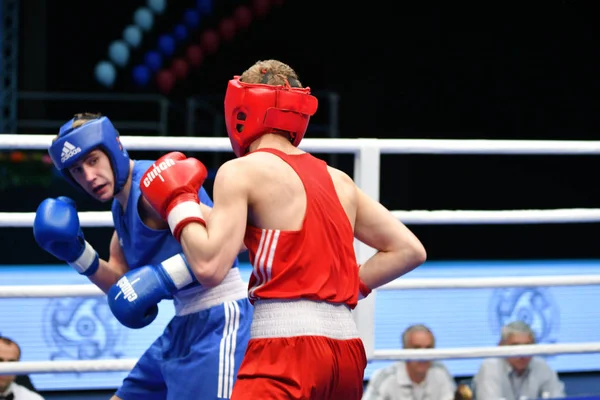 Orenburg, Rusland-7 mei 2017 jaar: jongens boxers concurreren — Stockfoto