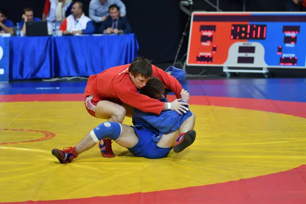 Orenburg, Russia - 29 October 2016: Boys competitions Sambo — Stock Photo, Image