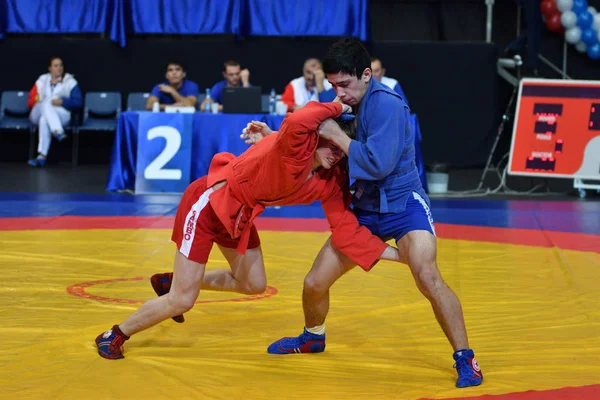 Orenburg, Russia - 29 October 2016: Boys competitions Sambo — Stock Photo, Image