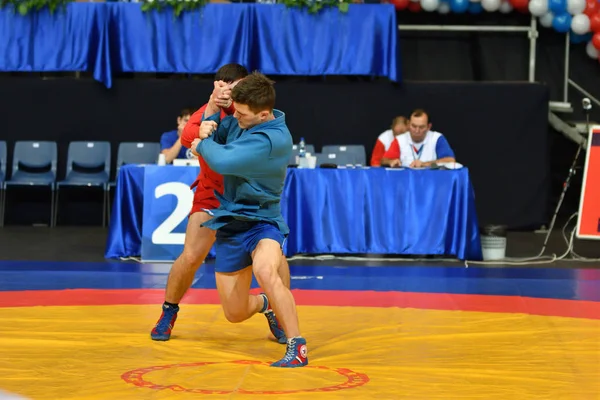 Orenburg, Rusia - 29 de octubre de 2016: Concursos para niños Sambo —  Fotos de Stock