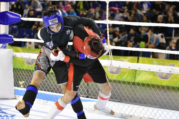 Orenburg, Rusland - 18 februari 2017 jaar: de strijders concurreren in mixed martial arts — Stockfoto