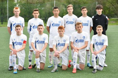 Orenburg, Rusya 6 Haziran 2017 yıl: Boys oyun futbol