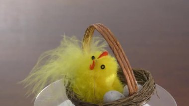 Tatil için yapılan Paskalya yuva