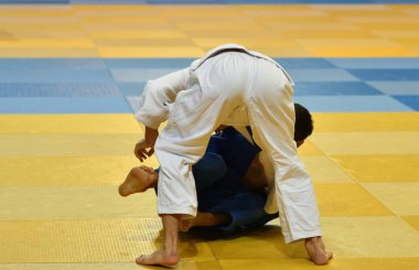 Erkekler Judo 'da yarışıyor