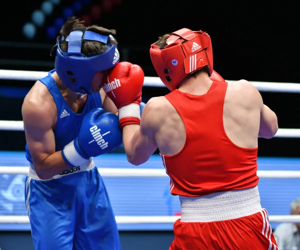 Orenburg Russia May 2017 Year Boys Boxers Compete Championship Russia — Stock Photo, Image