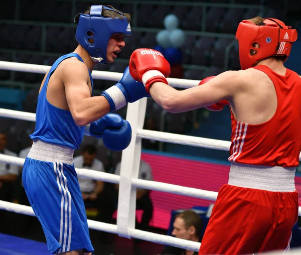 Orenburg Russie Mai 2017 Année Les Boxeurs Garçons Participent Championnat — Photo