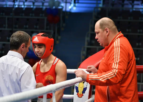 Orenburg Russia May 2017 Year Boys Boxers Compete Championship Russia — Stock Photo, Image