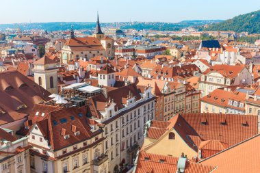 Prag. Şehrin en iyi görünümü