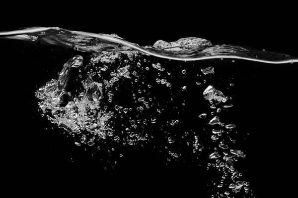 Το νερό σε ένα μαύρο — Φωτογραφία Αρχείου