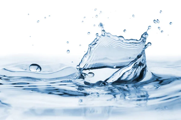 Splash op het wateroppervlak — Stockfoto