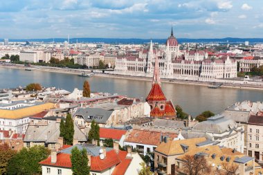 Budapeşte. Tuna ve Macaristan Parlamentosu