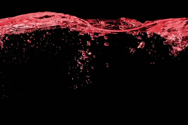 Red splash surface