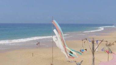 2018 Şubat Sri Lanka, sörfçü Beach Hikkaduwa hava atış