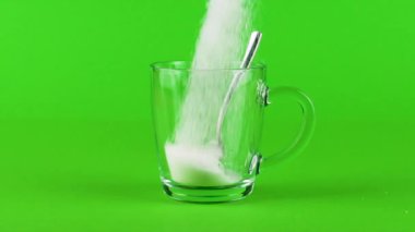 Şekerli bardak çay kaşığı yeşil zıt zıt zıt zıt zıt zemin