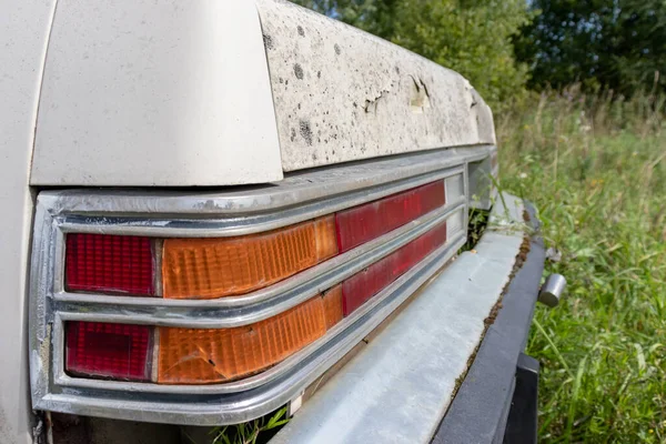 Velhos Veículos Enferrujados Abandonados Carros Esmagados Ferro Velho Ferro Velho — Fotografia de Stock