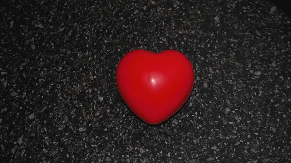 Valentine heart  on black background. Valentine`s day,