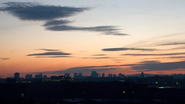 Sunset Bratislava Airport — Stock Photo, Image