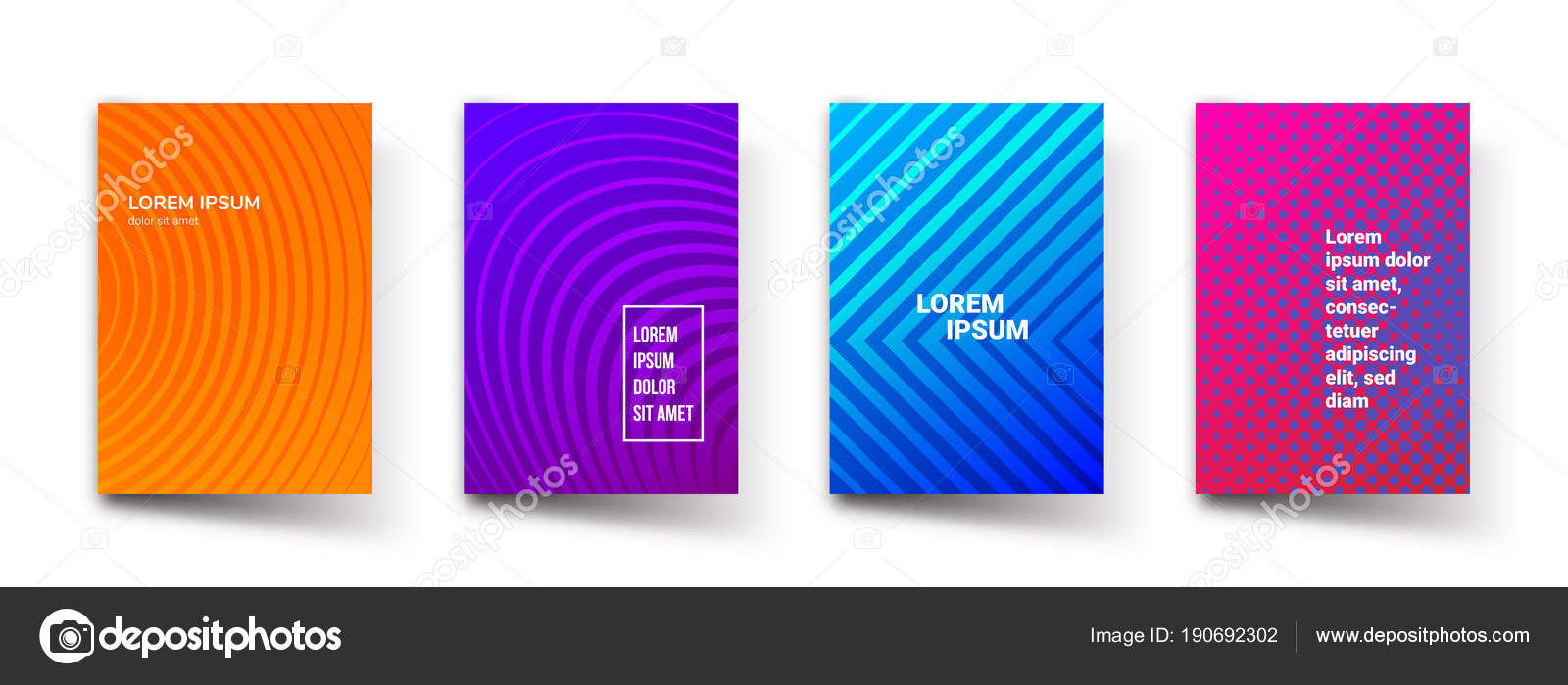 abstract pattern gradient background templates vector modern