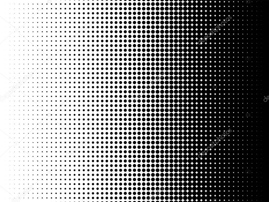 Radial halftone pattern texture vector background