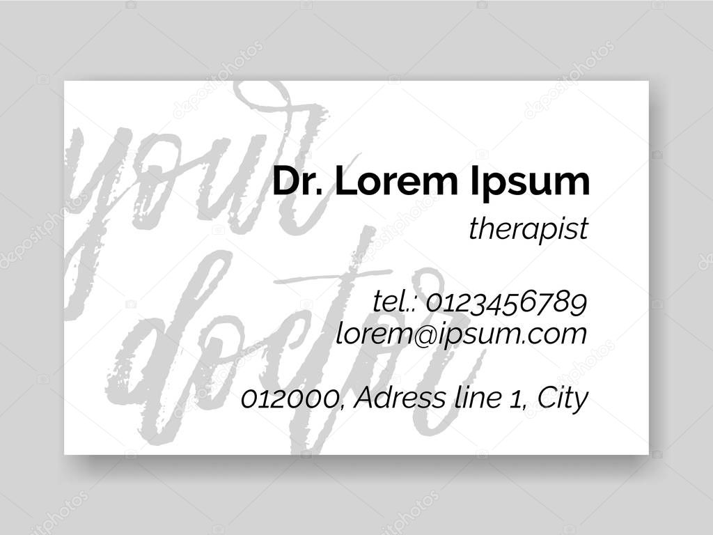 Dental tooth logo icon for dentist therapist business card. Vector stomatology dental care design template of tooth symbol for dentistry clinic or dentist medical center