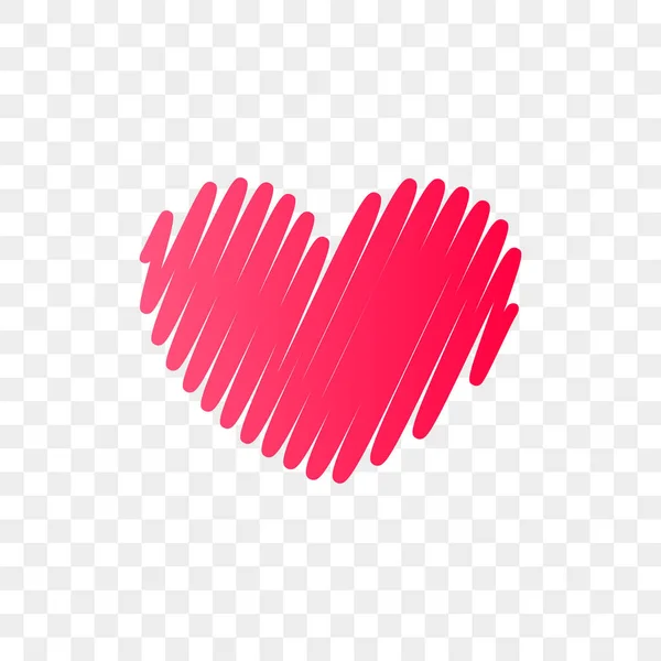 Heart logo vector abstract modern icon — Stock Vector